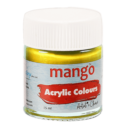 Mango Acrylic Colour - Golden Yellow