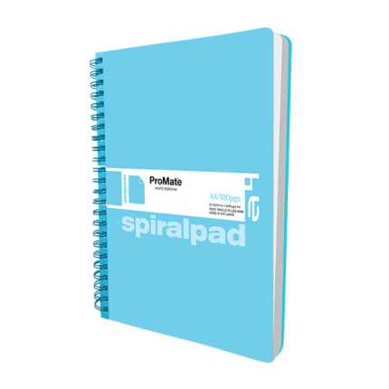 ProMate A4 Flip-on Spiral Pad 100Pgs 5