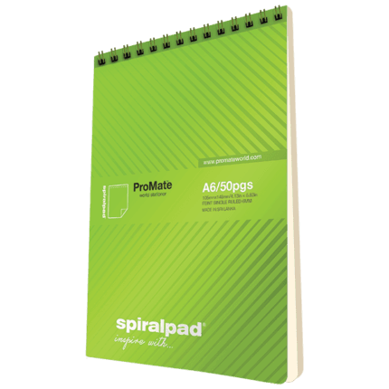 ProMate A6 Flip-up Spiral Pad 50Pgs 3