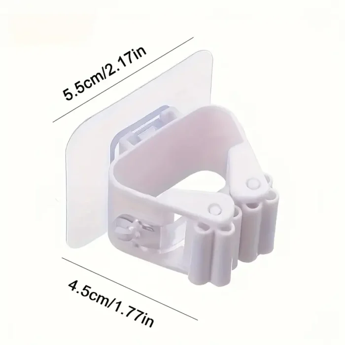 Wall-Mount Mop & Broom Holder