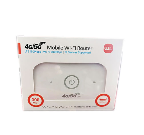 WIFI ROUTER W-37 USB-C 4G/5G 12 DEVICE SUPPORT WL