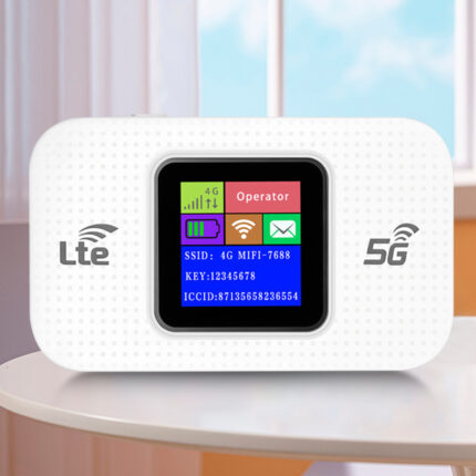 WIFI ROUTER MF680-E PD CHARGING LCD BLUE BOX