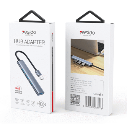 YESIDO HB18 4 IN 1 USB HUB