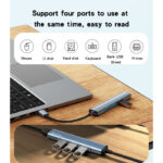 YESIDO MULTI FUNCTIONAL HUB ADAPTER 4 IN 1 HB17