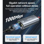 YESIDO HB26 2 IN 1 TO RJ 45 HUB