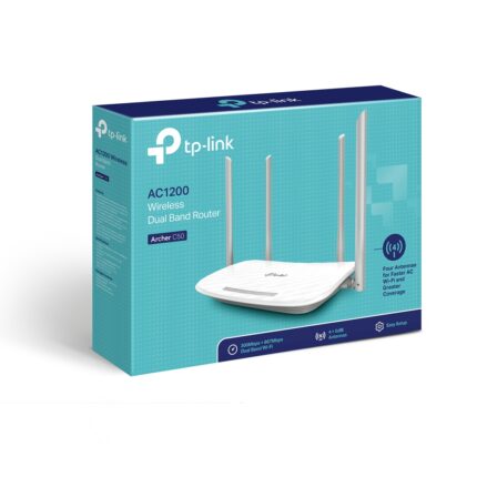 TP-LINK ARCHER C50 AC1200 DUAL BANK ROUTER