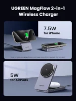 UGREEN 2-in-1 Magnetic (Phone & Airpods) Wireless Charger