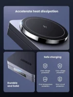 UGREEN 2-in-1 Magnetic (Phone & Airpods) Wireless Charger