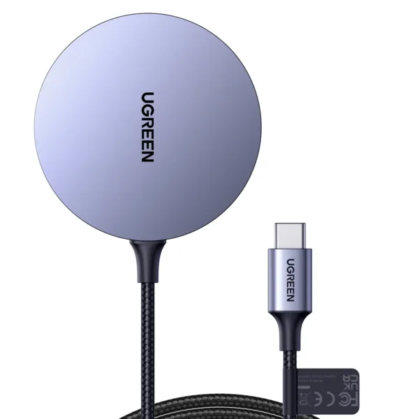 Ugreen Magnetic Wireless Charger 15W Max Space Gray