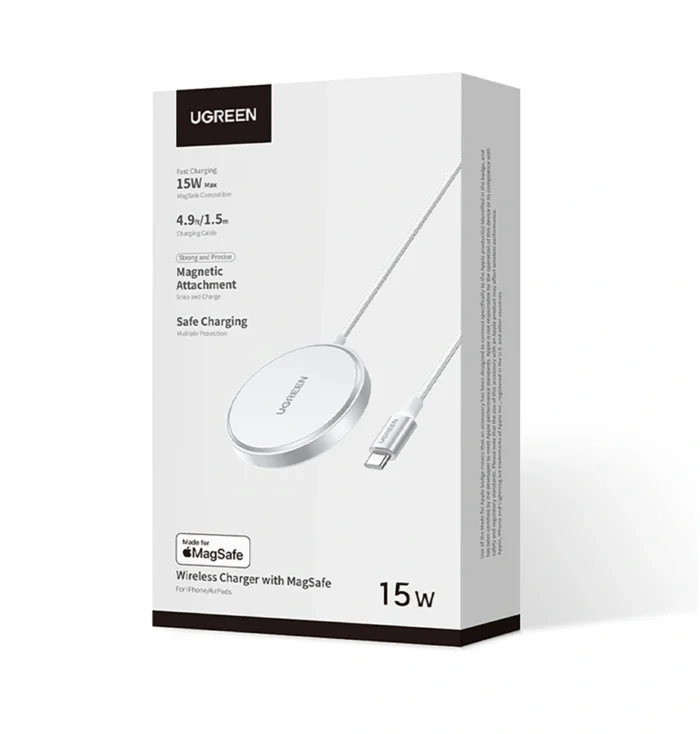 UGREEN Magnetic Wireless Charger 15W