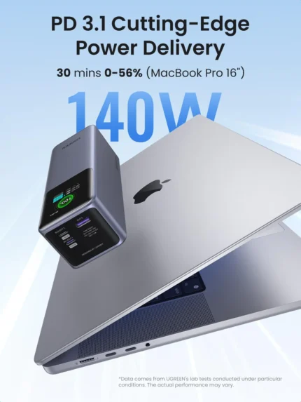 UGREEN Nexode 25000mAh 200W Smart Display Power Bank