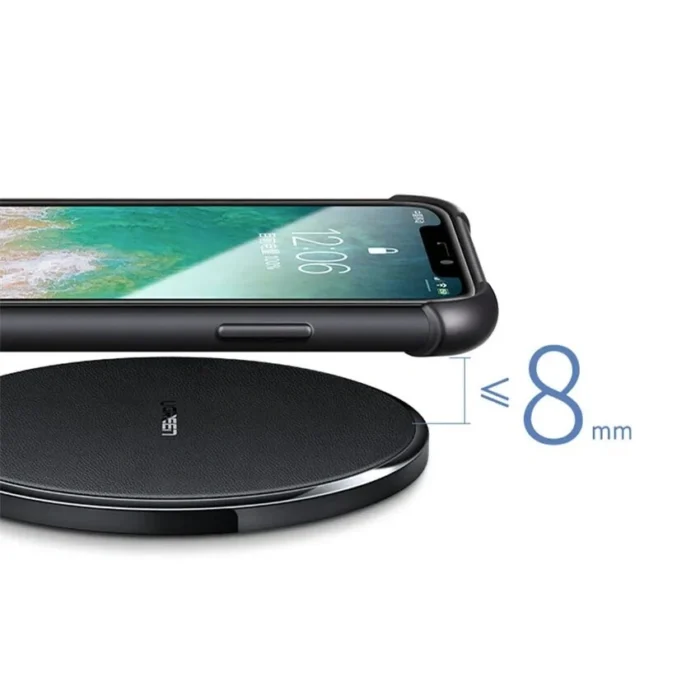 Ugreen Wireless Charger 10W QI Pad Mat with Anti-Slip Rubber Black
