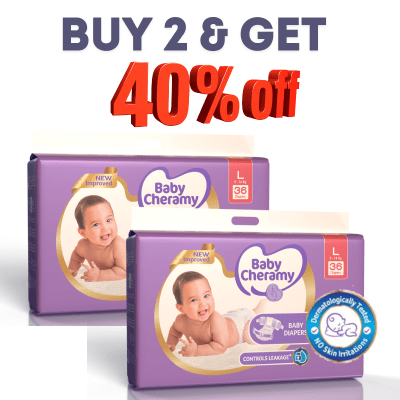 BUY 02 Baby Diapers Large 36s & SAVE 40%