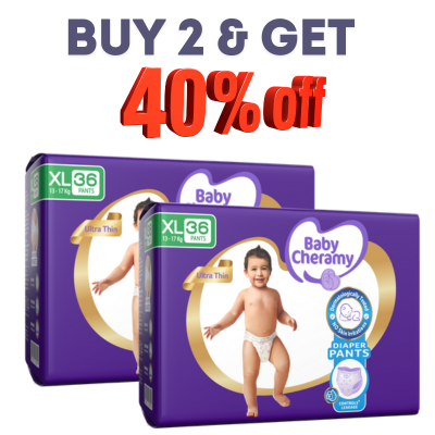 BUY 02 Baby Pull ups XL 36s & SAVE 40%
