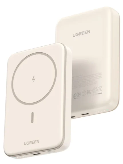 UGREEN 10000mAh Magnetic Wireless Power Bank 20W White