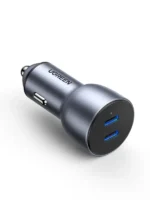 UGREEN 50W Dual Type-C Port PD Fast Car Charger