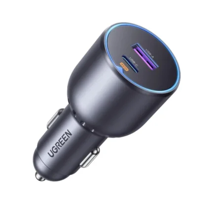 UGREEN 63W Type-C + USB Fast Car Charger