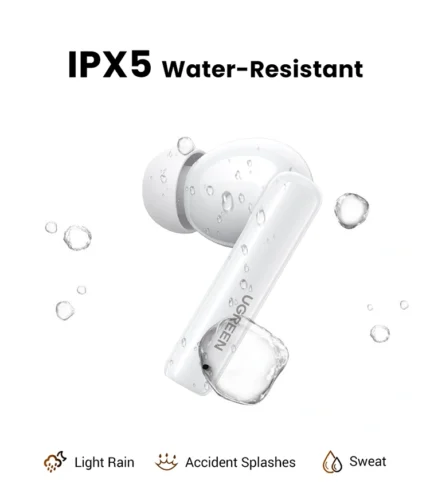UGREEN HiTune T6 Hybrid Active Noise-Cancelling 30Hrs Earbuds – WS200 - 15158