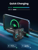 UGREEN Car Charger With Bluetooth Car Modulator