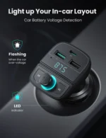 UGREEN Car Charger With Bluetooth Car Modulator