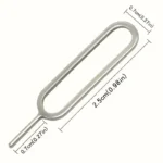 Sim Card Tray Pin Removal Tool Needle Removal Tool Durable Metal Ejector Pin